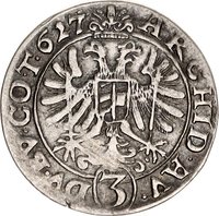 3 Kreuzer reverse