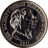 5 pounds obverse