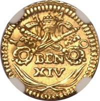 ½ Scudo obverse