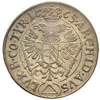 3 Kreuzer reverse