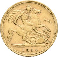 ½ Sovereign reverse