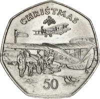 50 Pence reverse