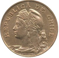 2½ Centavos obverse