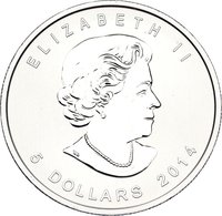 5 Dollars obverse