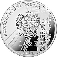 10 Zlotys obverse