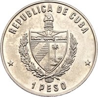 5 Pesos obverse