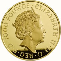 1000 Pounds obverse