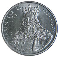 100 Zlotys reverse