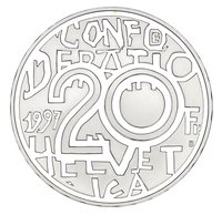 20 Francs obverse
