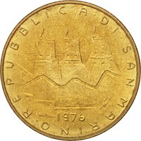 20 Lire obverse