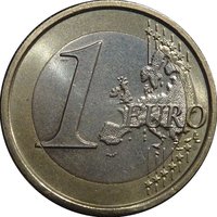 1 Euro reverse