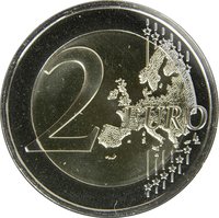 2 Euro reverse