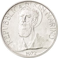 5 Lire obverse