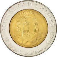 500 Lire obverse