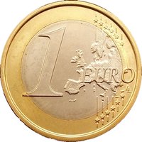 1 Euro reverse