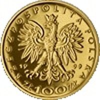 100 Zlotys obverse