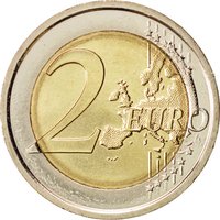 2 Euro reverse