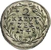 2 Kreuzer reverse