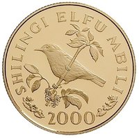 2000 Shilingi reverse