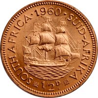 ½ Penny reverse