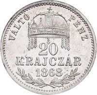 20 Kreuzers reverse