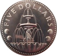 5 Dollars reverse